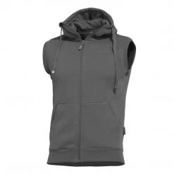 PENTAGON THESPIS SLEEVELESS HOODIE | Men's Tactical Vest With Hood Mid-Layers & Hoodies