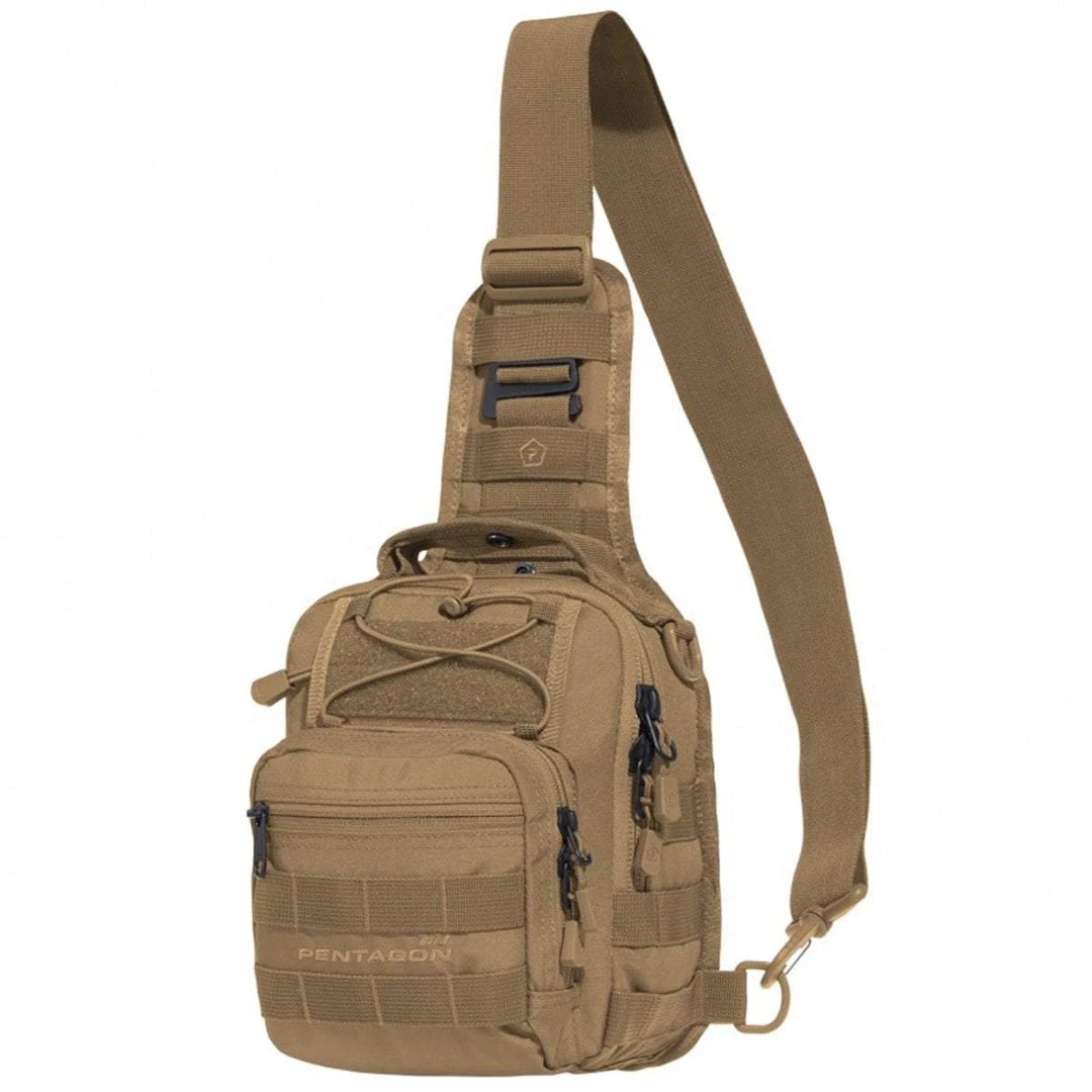 Bags, Packs & Boxes PENTAGON UCB 2.0 CHEST BAG | Mens Small Tactical Crossbody Rucksack 7L 5 Bags, Packs & Boxes PENTAGON UCB 2.0 CHEST BAG | Mens Small Tactical Crossbody Rucksack 7L