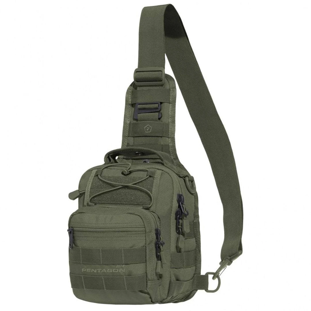 Bags, Packs & Boxes PENTAGON UCB 2.0 CHEST BAG | Mens Small Tactical Crossbody Rucksack 7L 3 Bags, Packs & Boxes PENTAGON UCB 2.0 CHEST BAG | Mens Small Tactical Crossbody Rucksack 7L