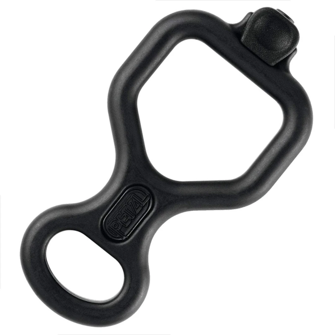 PETZL HUIT ANTIBRULURE | Figure 8 Descender With Anti-Burn Grip, Black Equipment 1 PETZL HUIT ANTIBRULURE | Figure 8 Descender With Anti-Burn Grip, Black Equipment