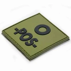 Bulldog Tactical Gear Insignia & Patches PVC BLOOD GROUP PATCH | Hook & Loop Backed, 5cm X 5cm 2 Bulldog Tactical Gear Insignia & Patches PVC BLOOD GROUP PATCH | Hook & Loop Backed, 5cm X 5cm