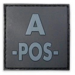 Bulldog Tactical Gear Insignia & Patches PVC BLOOD GROUP PATCH | Hook & Loop Backed, 5cm X 5cm 12 Bulldog Tactical Gear Insignia & Patches PVC BLOOD GROUP PATCH | Hook & Loop Backed, 5cm X 5cm