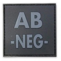 Bulldog Tactical Gear Insignia & Patches PVC BLOOD GROUP PATCH | Hook & Loop Backed, 5cm X 5cm 3 Bulldog Tactical Gear Insignia & Patches PVC BLOOD GROUP PATCH | Hook & Loop Backed, 5cm X 5cm