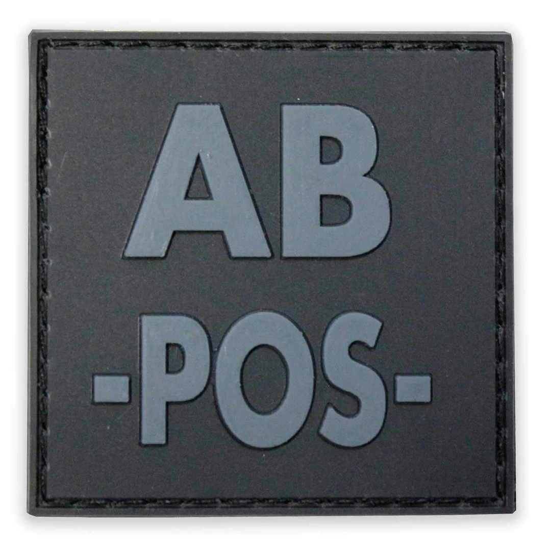 Bulldog Tactical Gear Insignia & Patches PVC BLOOD GROUP PATCH | Hook & Loop Backed, 5cm X 5cm Bulldog Tactical Gear Insignia & Patches PVC BLOOD GROUP PATCH | Hook & Loop Backed, 5cm X 5cm