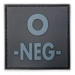 Bulldog Tactical Gear Insignia & Patches PVC BLOOD GROUP PATCH | Hook & Loop Backed, 5cm X 5cm 20 Bulldog Tactical Gear Insignia & Patches PVC BLOOD GROUP PATCH | Hook & Loop Backed, 5cm X 5cm