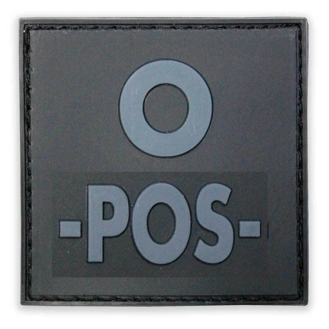 Bulldog Tactical Gear Insignia & Patches PVC BLOOD GROUP PATCH | Hook & Loop Backed, 5cm X 5cm Bulldog Tactical Gear Insignia & Patches PVC BLOOD GROUP PATCH | Hook & Loop Backed, 5cm X 5cm