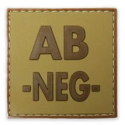 Bulldog Tactical Gear Insignia & Patches PVC BLOOD GROUP PATCH | Hook & Loop Backed, 5cm X 5cm 5 Bulldog Tactical Gear Insignia & Patches PVC BLOOD GROUP PATCH | Hook & Loop Backed, 5cm X 5cm