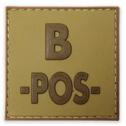 Bulldog Tactical Gear Insignia & Patches PVC BLOOD GROUP PATCH | Hook & Loop Backed, 5cm X 5cm 19 Bulldog Tactical Gear Insignia & Patches PVC BLOOD GROUP PATCH | Hook & Loop Backed, 5cm X 5cm