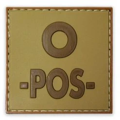 Bulldog Tactical Gear Insignia & Patches PVC BLOOD GROUP PATCH | Hook & Loop Backed, 5cm X 5cm 25 Bulldog Tactical Gear Insignia & Patches PVC BLOOD GROUP PATCH | Hook & Loop Backed, 5cm X 5cm