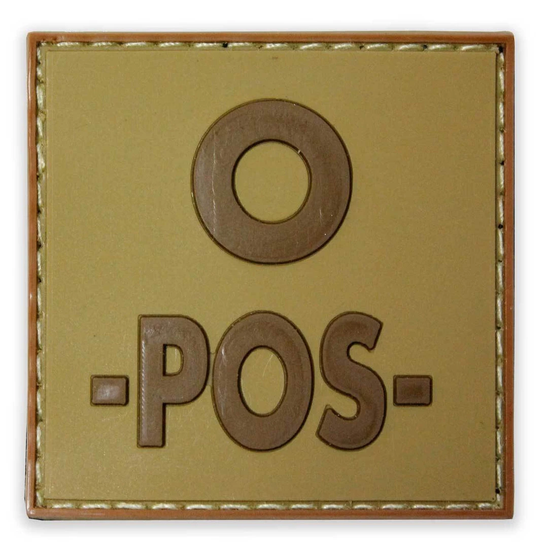 Bulldog Tactical Gear Insignia & Patches PVC BLOOD GROUP PATCH | Hook & Loop Backed, 5cm X 5cm Bulldog Tactical Gear Insignia & Patches PVC BLOOD GROUP PATCH | Hook & Loop Backed, 5cm X 5cm