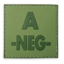 Bulldog Tactical Gear Insignia & Patches PVC BLOOD GROUP PATCH | Hook & Loop Backed, 5cm X 5cm 10 Bulldog Tactical Gear Insignia & Patches PVC BLOOD GROUP PATCH | Hook & Loop Backed, 5cm X 5cm