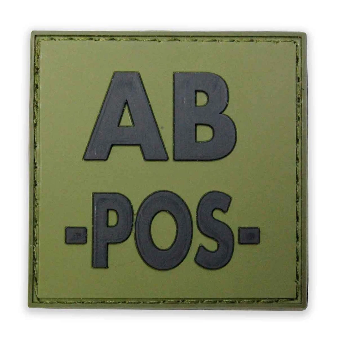 Bulldog Tactical Gear Insignia & Patches PVC BLOOD GROUP PATCH | Hook & Loop Backed, 5cm X 5cm Bulldog Tactical Gear Insignia & Patches PVC BLOOD GROUP PATCH | Hook & Loop Backed, 5cm X 5cm