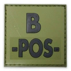 Bulldog Tactical Gear Insignia & Patches PVC BLOOD GROUP PATCH | Hook & Loop Backed, 5cm X 5cm 18 Bulldog Tactical Gear Insignia & Patches PVC BLOOD GROUP PATCH | Hook & Loop Backed, 5cm X 5cm