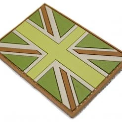 Bulldog Tactical Gear PVC BRITISH UNION JACK FLAG PATCH | Hook & Loop Insignia, 7.5cm X 5cm