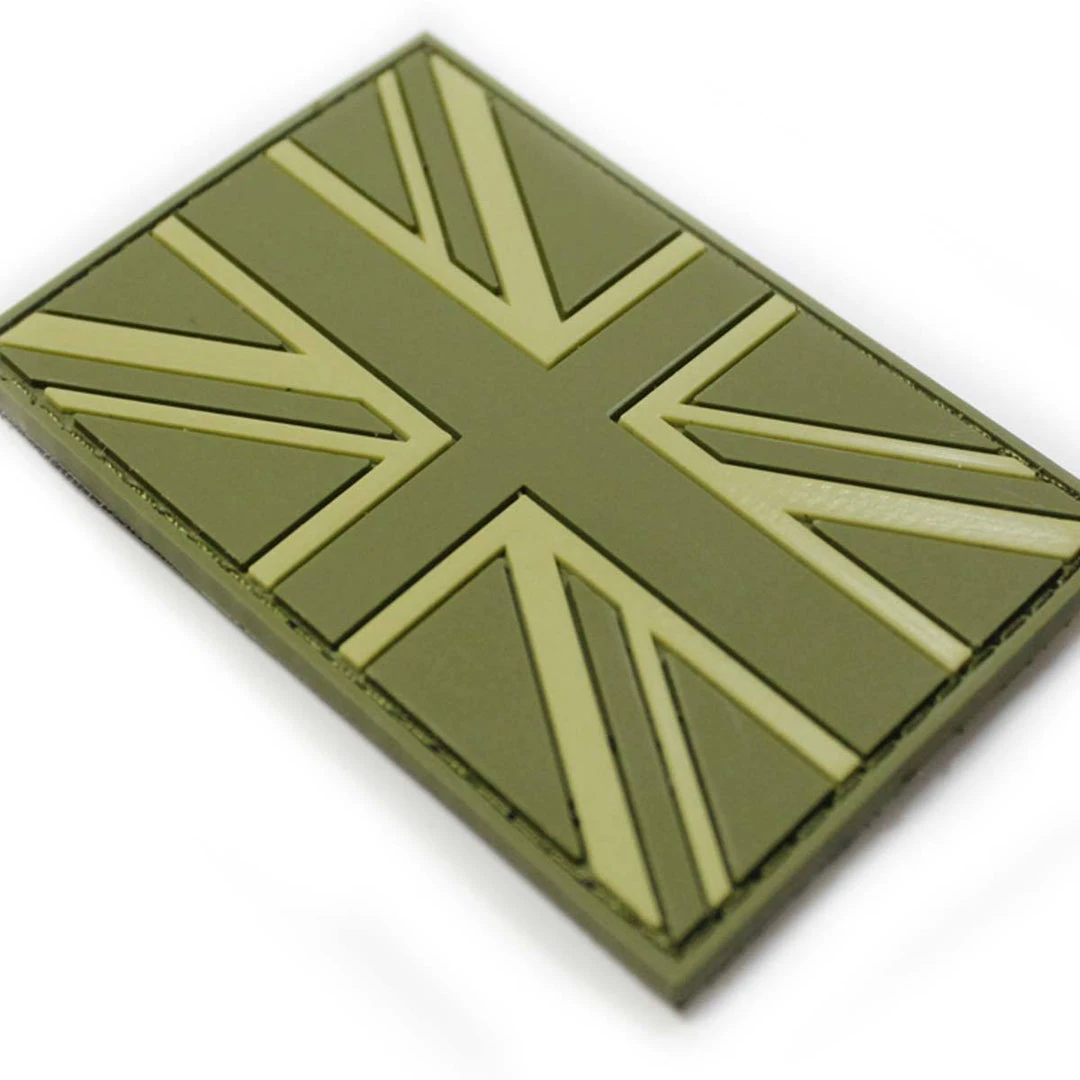 Bulldog Tactical Gear PVC BRITISH UNION JACK FLAG PATCH | Hook & Loop Insignia, 7.5cm X 5cm Bulldog Tactical Gear PVC BRITISH UNION JACK FLAG PATCH | Hook & Loop Insignia, 7.5cm X 5cm