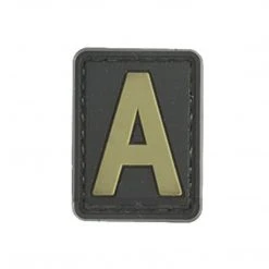 Unbranded PVC Hook & Loop Letter Patches