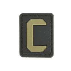 Unbranded PVC Hook & Loop Letter Patches