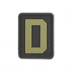 Unbranded PVC Hook & Loop Letter Patches