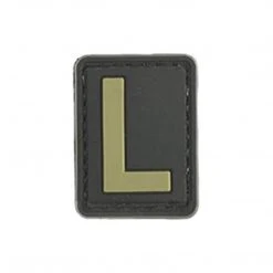 Unbranded PVC Hook & Loop Letter Patches