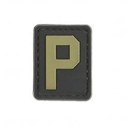 Unbranded PVC Hook & Loop Letter Patches