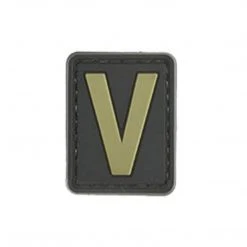 Unbranded PVC Hook & Loop Letter Patches