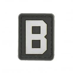 Unbranded PVC Hook & Loop Letter Patches