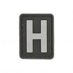 Unbranded PVC Hook & Loop Letter Patches