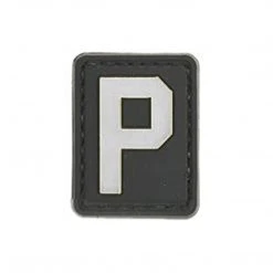 Unbranded PVC Hook & Loop Letter Patches