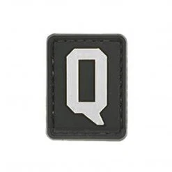 Unbranded PVC Hook & Loop Letter Patches