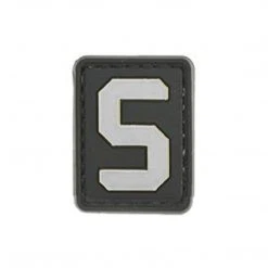 Unbranded PVC Hook & Loop Letter Patches