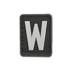 Unbranded PVC Hook & Loop Letter Patches