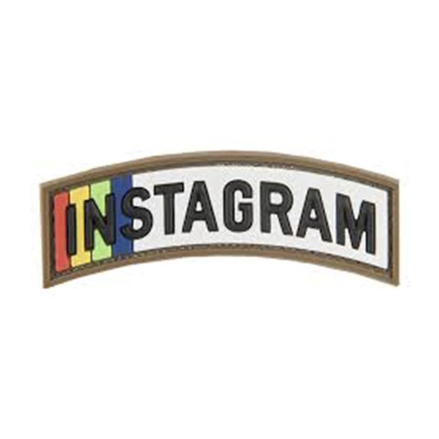 Unbranded PVC Instagram Patch Insignia & Patches 1 Unbranded PVC Instagram Patch Insignia & Patches