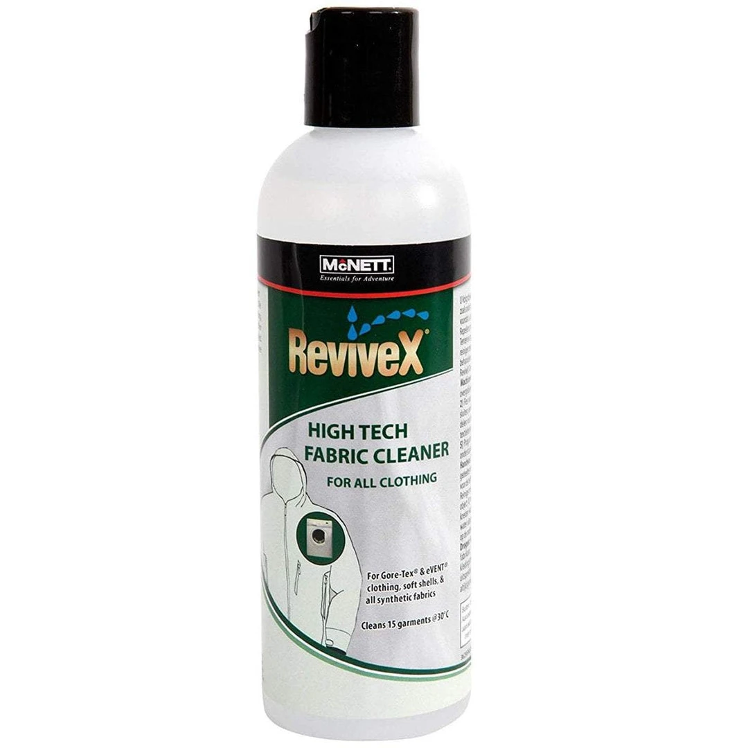 McNett REVIVEX HIGH TECH FABRIC CLEANER 250ml | For All Kinds Of Outdoor Wear McNett REVIVEX HIGH TECH FABRIC CLEANER 250ml | For All Kinds Of Outdoor Wear