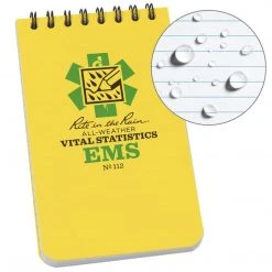 RITE IN THE RAIN EMS VITAL STATS NOTEBOOK | Waterproof, 7.6cm X 13.3cm