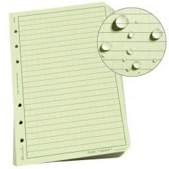 RITE IN THE RAIN LOOSE LEAF SHEETS GREEN | Waterproof, 11.75cm X 17.8cm