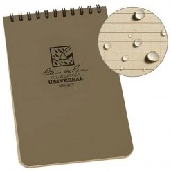 RITE IN THE RAIN TOP SPIRAL NOTEBOOK 4" X 6" | Waterproof, Universal Camping & Survival 11 RITE IN THE RAIN TOP SPIRAL NOTEBOOK 4