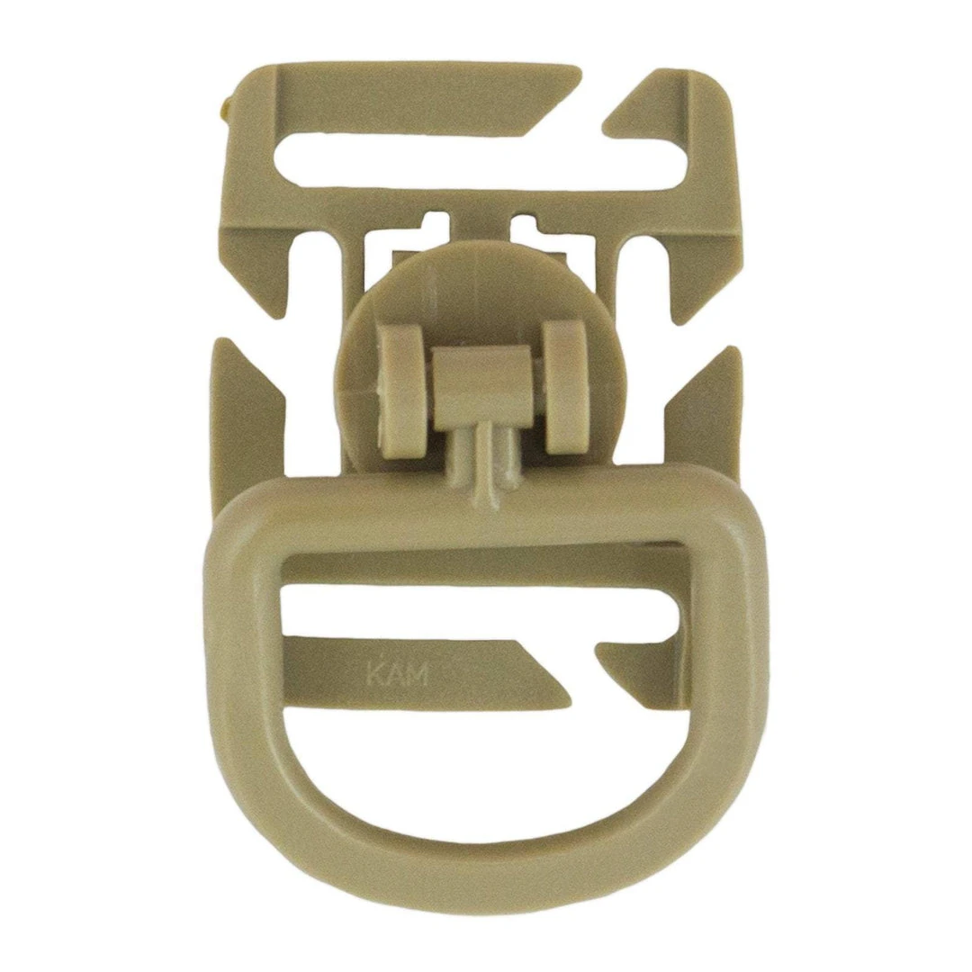 Bulldog Tactical Gear ROTATING D-RING | Mountable Plastic Loop, MOLLE, 3.3cm X 4cm Other Bag Accessories 1 Bulldog Tactical Gear ROTATING D-RING | Mountable Plastic Loop, MOLLE, 3.3cm X 4cm Other Bag Accessories