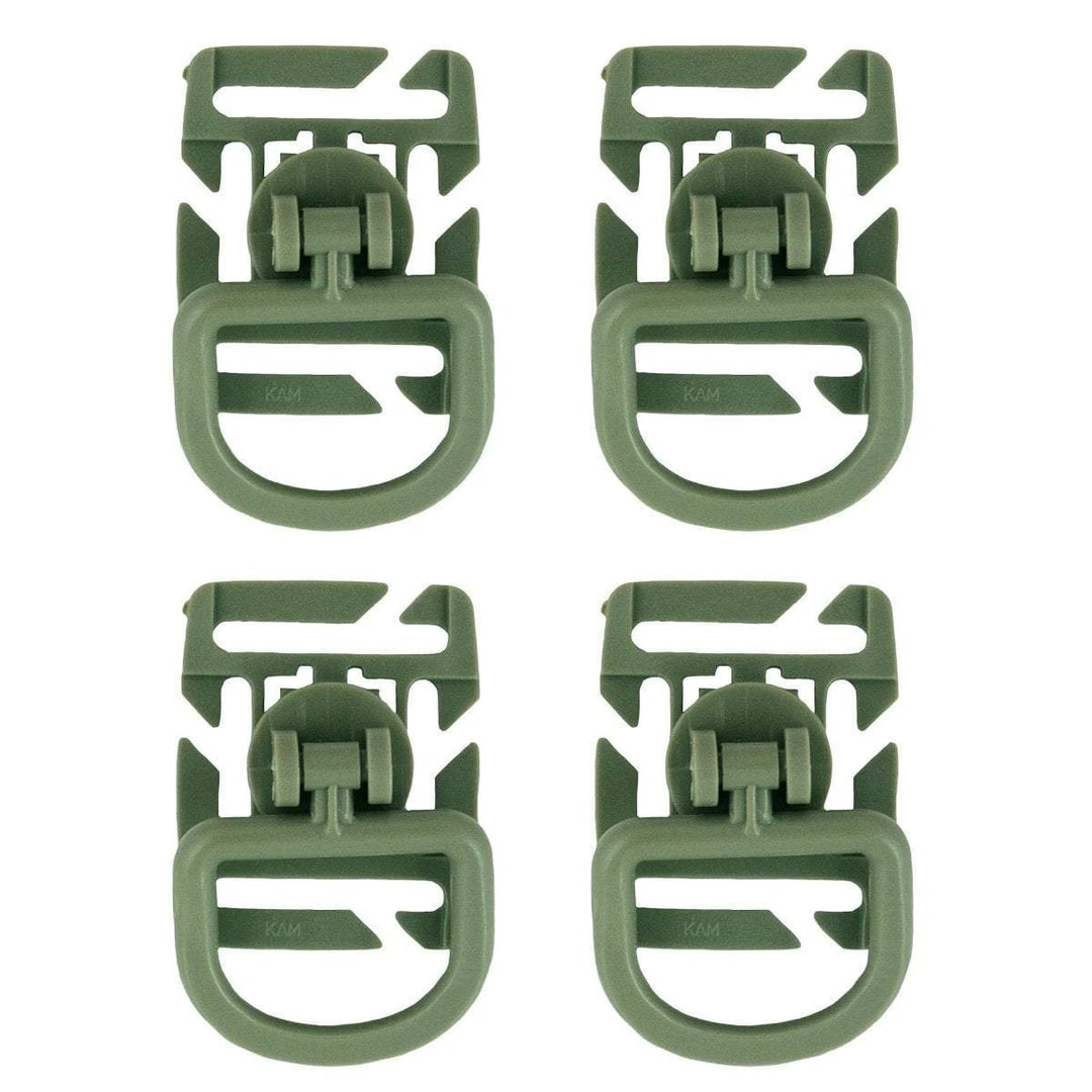 Bulldog Tactical Gear ROTATING D-RING | Mountable Plastic Loop, MOLLE, 3.3cm X 4cm Other Bag Accessories 9 Bulldog Tactical Gear ROTATING D-RING | Mountable Plastic Loop, MOLLE, 3.3cm X 4cm Other Bag Accessories