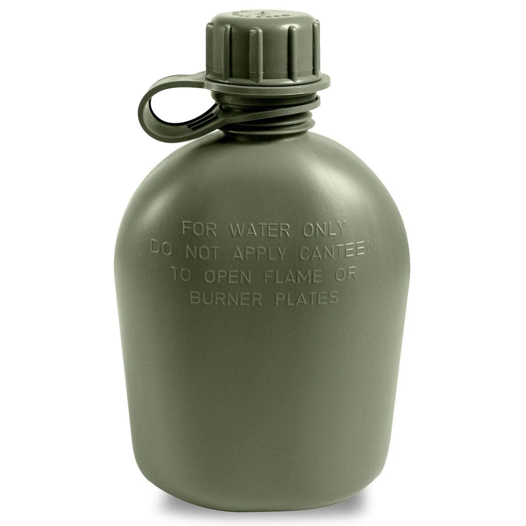ROTHCO G.I. 1 QUART BPA FREE CANTEEN | Military Water Bottle, 950ml Camping & Survival ROTHCO G.I. 1 QUART BPA FREE CANTEEN | Military Water Bottle, 950ml Camping & Survival