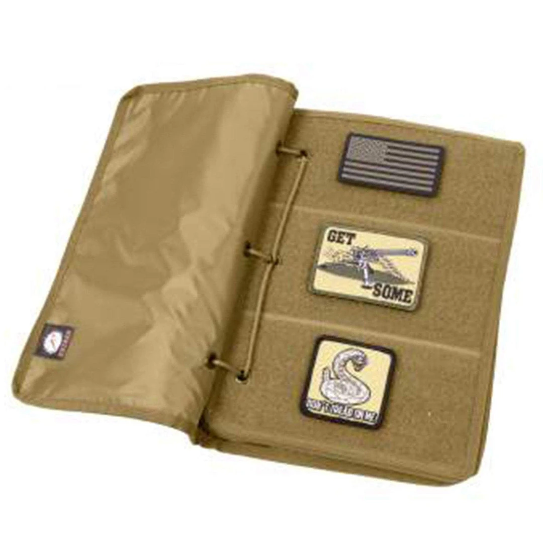 ROTHCO HOOK & LOOP PATCH BOOK | Morale Patch Collector's Binder Insignia & Patches 1 ROTHCO HOOK & LOOP PATCH BOOK | Morale Patch Collector's Binder Insignia & Patches