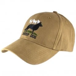 Headwear ROTHCO SHEEP DOG DELUXE LOW PROFILE CAP | Cotton Strapback Cap, Coyote