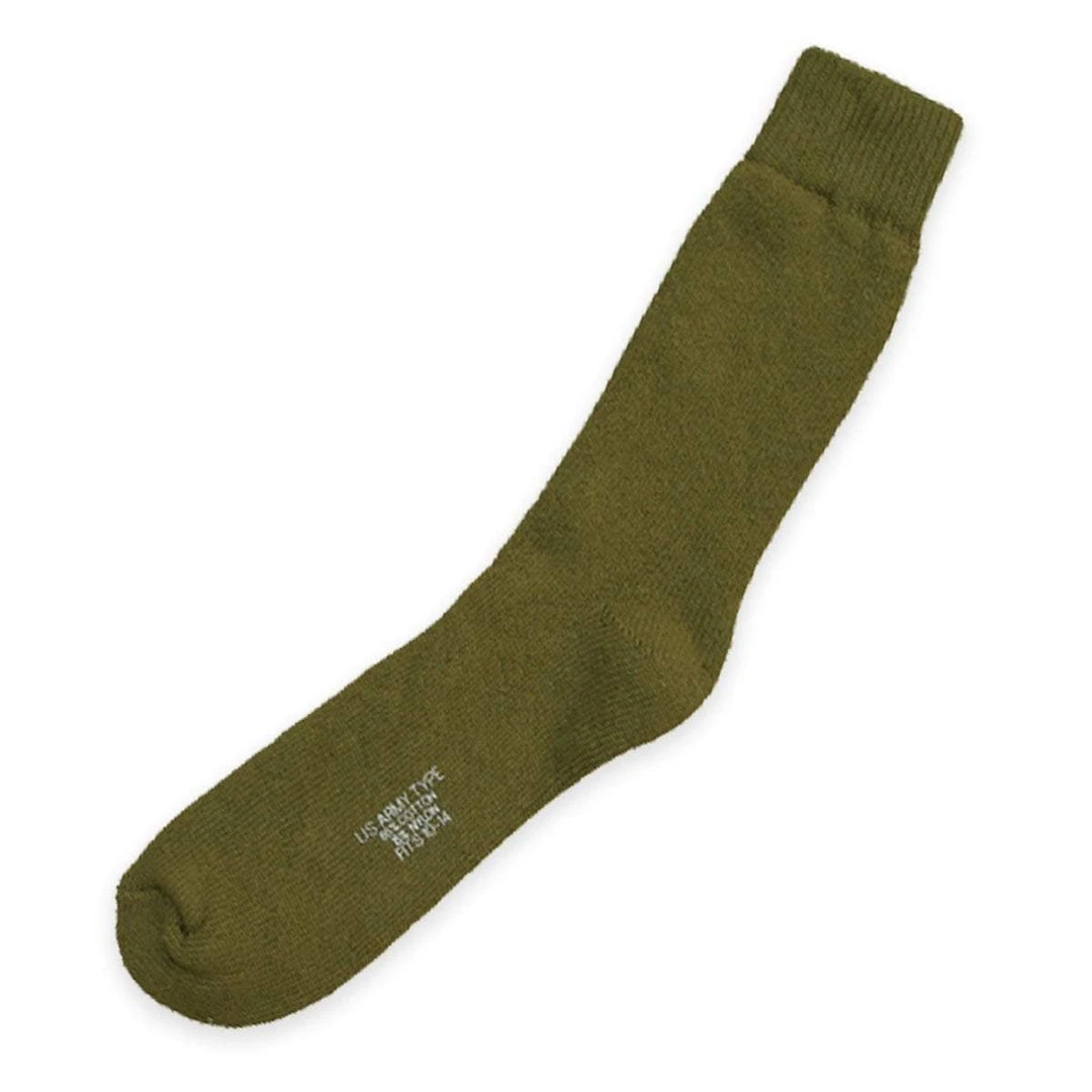 ROTHCO US-ARMY TYPE CUSHION SOLE SOCKS | Made In USA, Wool Blend 3 ROTHCO US-ARMY TYPE CUSHION SOLE SOCKS | Made In USA, Wool Blend