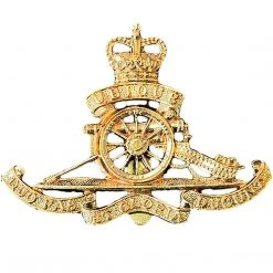 Unbranded Royal Artillery Issue Cap / Beret Badge Insignia & Patches