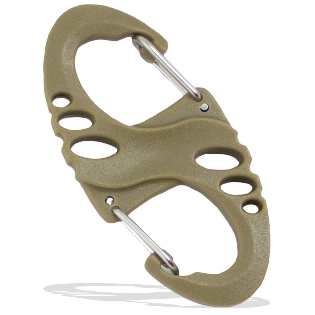 Bulldog Tactical Gear S-SHAPED CARABINER | Plastic Tactical Karabiner, 3cm X 5cm 4 Bulldog Tactical Gear S-SHAPED CARABINER | Plastic Tactical Karabiner, 3cm X 5cm