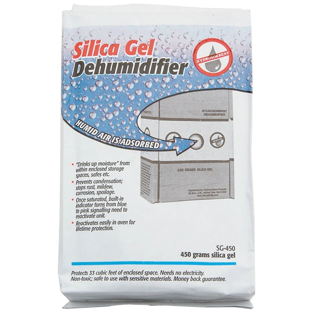 Miscellaneous Items SILICA GEL DEHUMIDIFIER 450g | Dries Moisture Within Enclosed Spaces 1 Miscellaneous Items SILICA GEL DEHUMIDIFIER 450g | Dries Moisture Within Enclosed Spaces