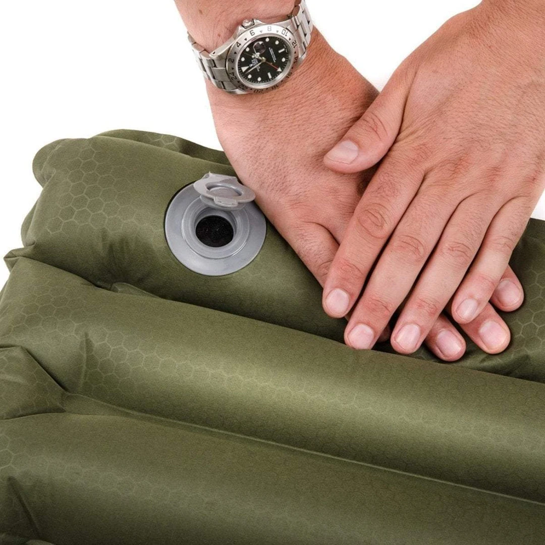 SNUGPAK AIR MAT WITH BUILT-IN FOOT PUMP | Inflatable Camping Mattress 4 SNUGPAK AIR MAT WITH BUILT-IN FOOT PUMP | Inflatable Camping Mattress