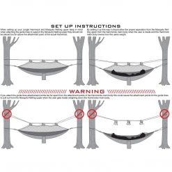 SNUGPAK JUNGLE HAMMOCK | Easy Setup, With Built-In Mosquito Net 15 SNUGPAK JUNGLE HAMMOCK | Easy Setup, With Built-In Mosquito Net