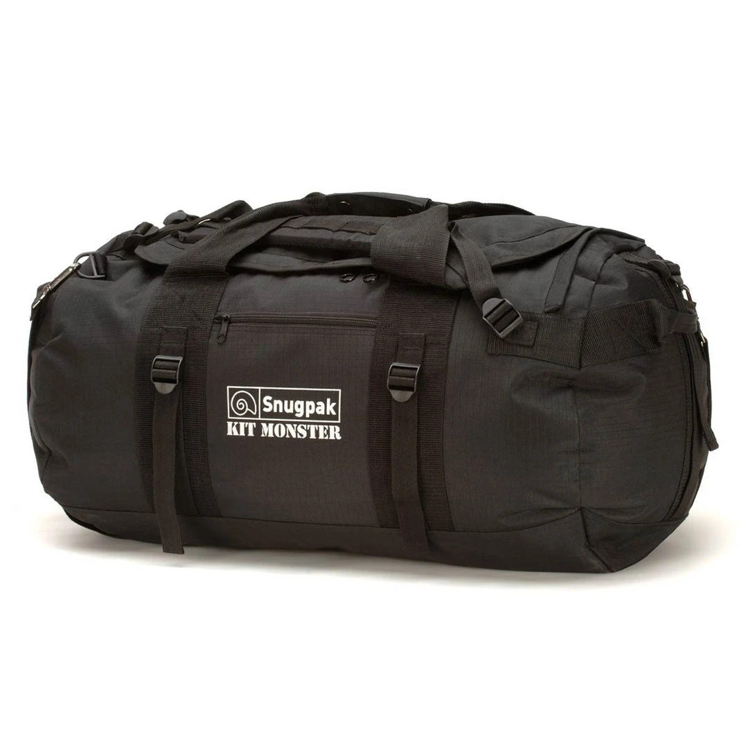 SNUGPAK KITMONSTER 65 HOLDALL | Travel Bag With Rucksack Straps, 65L 1 SNUGPAK KITMONSTER 65 HOLDALL | Travel Bag With Rucksack Straps, 65L