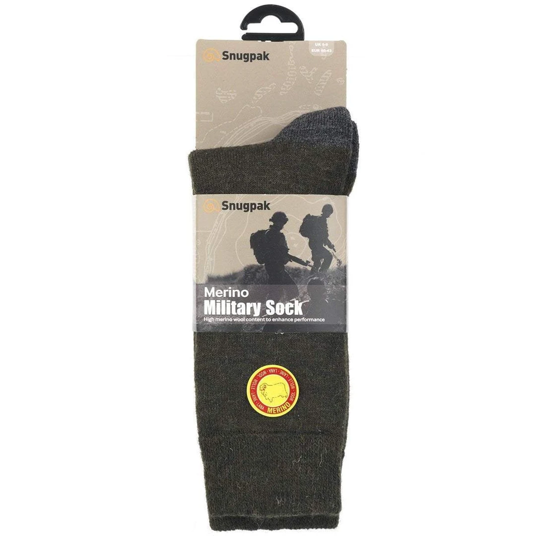 SNUGPAK MERINO MILITARY SOCKS | Winter Wool Blend Boot Socks 2 SNUGPAK MERINO MILITARY SOCKS | Winter Wool Blend Boot Socks