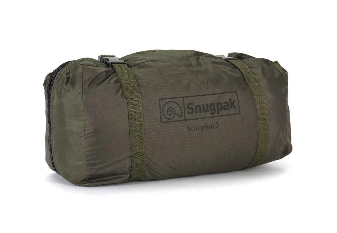 SNUGPAK SCORPION 3 | Three-Person Tent, Small Pack Size 9 SNUGPAK SCORPION 3 | Three-Person Tent, Small Pack Size
